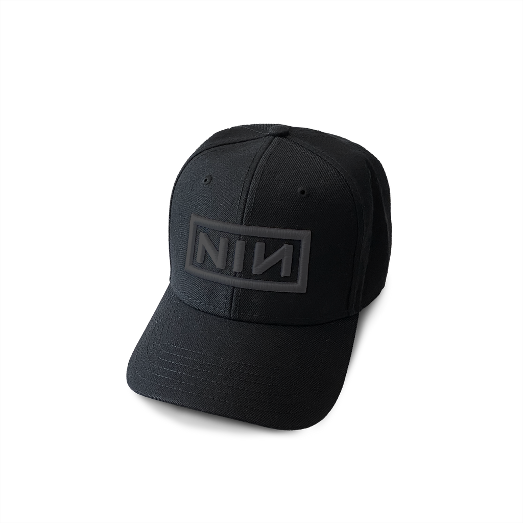 BLACK LOGO BASEBALL CAP