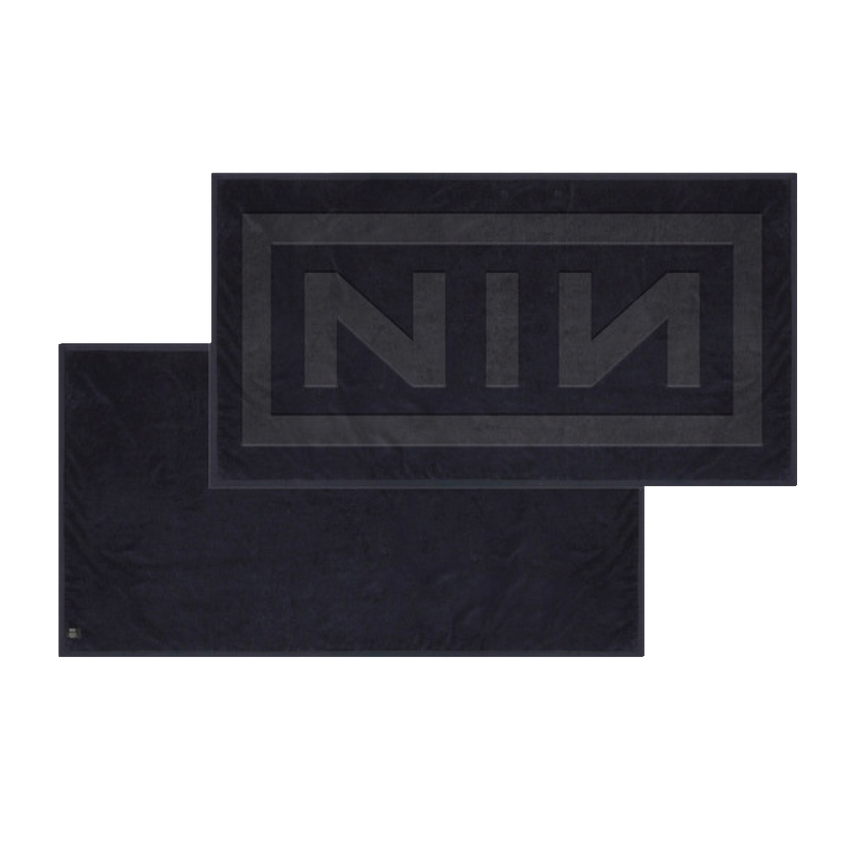 NIN LOGO CANVAS ZIPPERED BAG