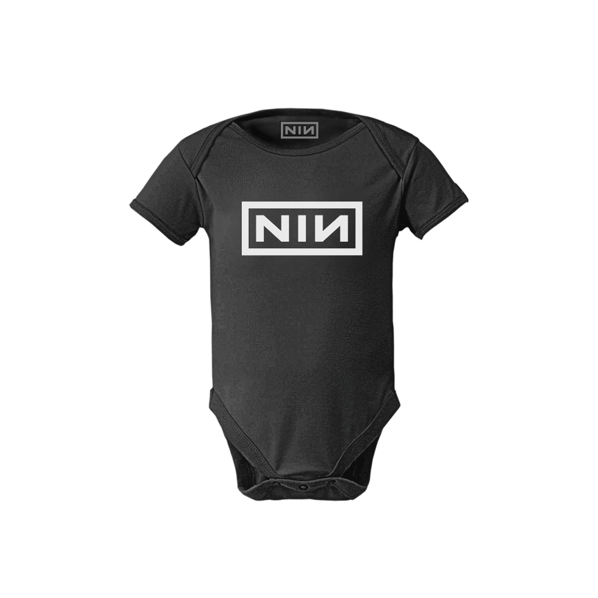 NIN LOGO CANVAS ZIPPERED BAG