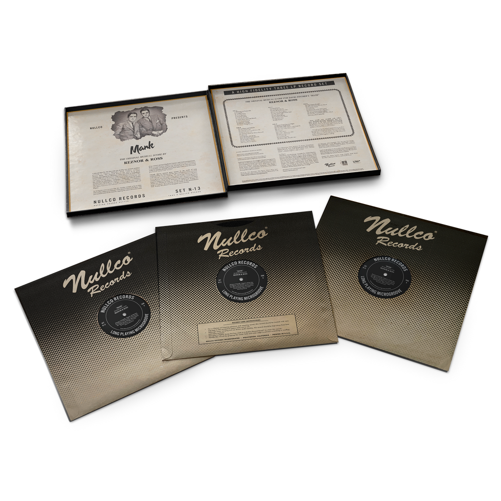 MANK (original musical score) deluxe edition 3XLP