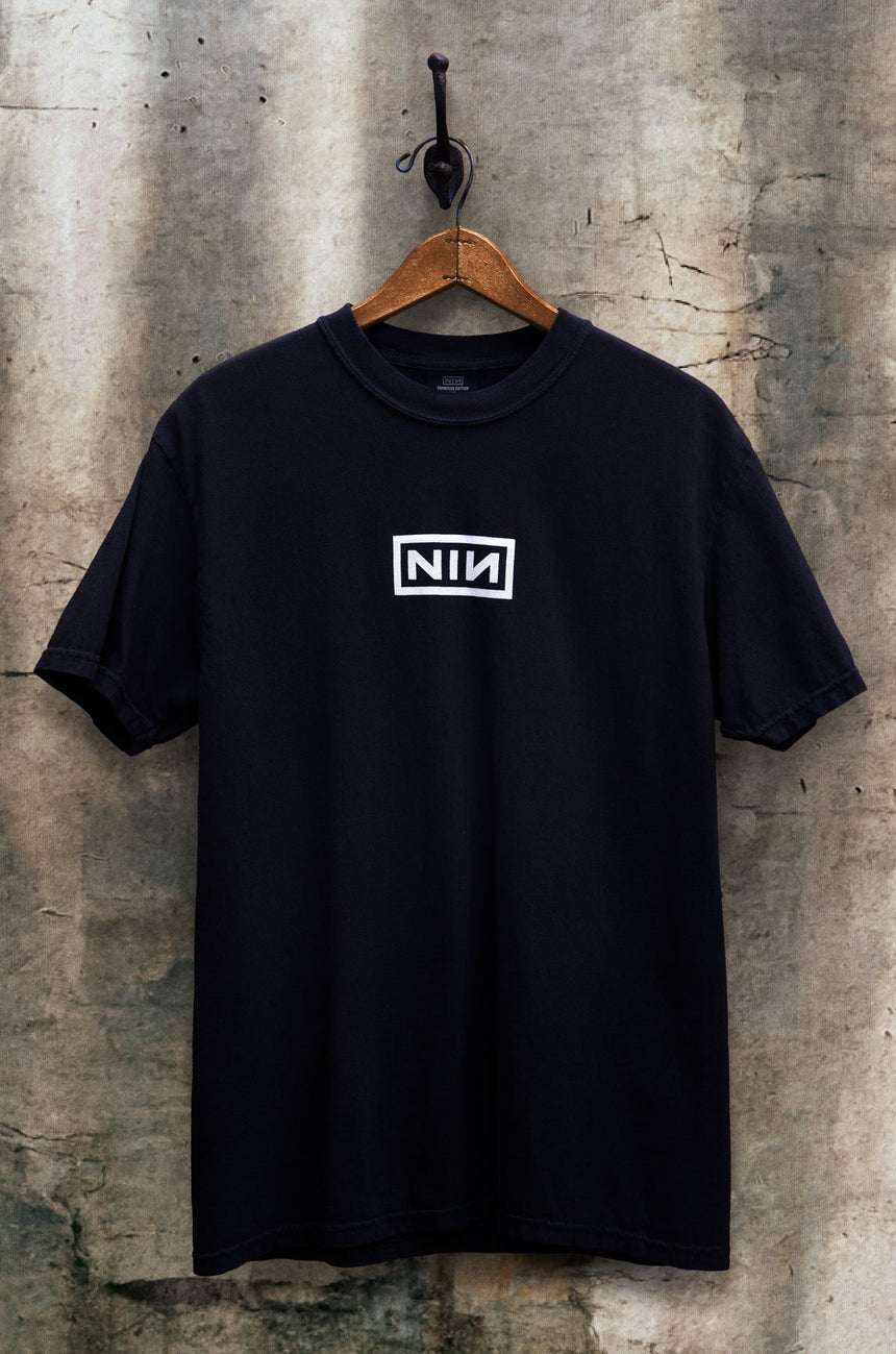 NIN LOGO CANVAS ZIPPERED BAG