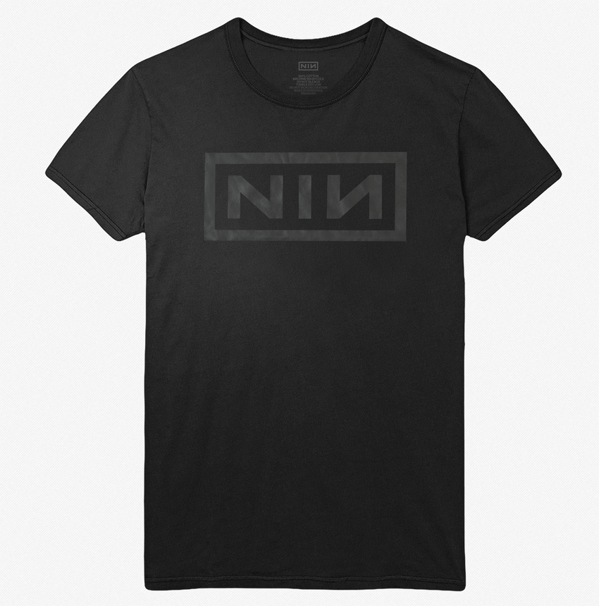 NIN LOGO CANVAS ZIPPERED BAG