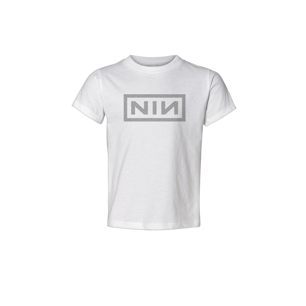 NIN LOGO WHITE TODDLER TEE